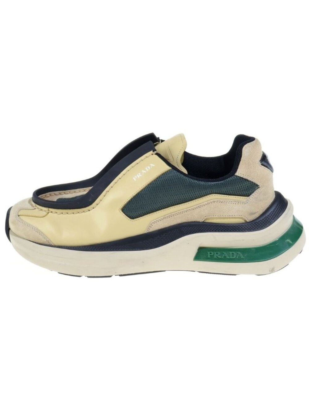 Prada System Sneakers Low-Top Sneakers Beige